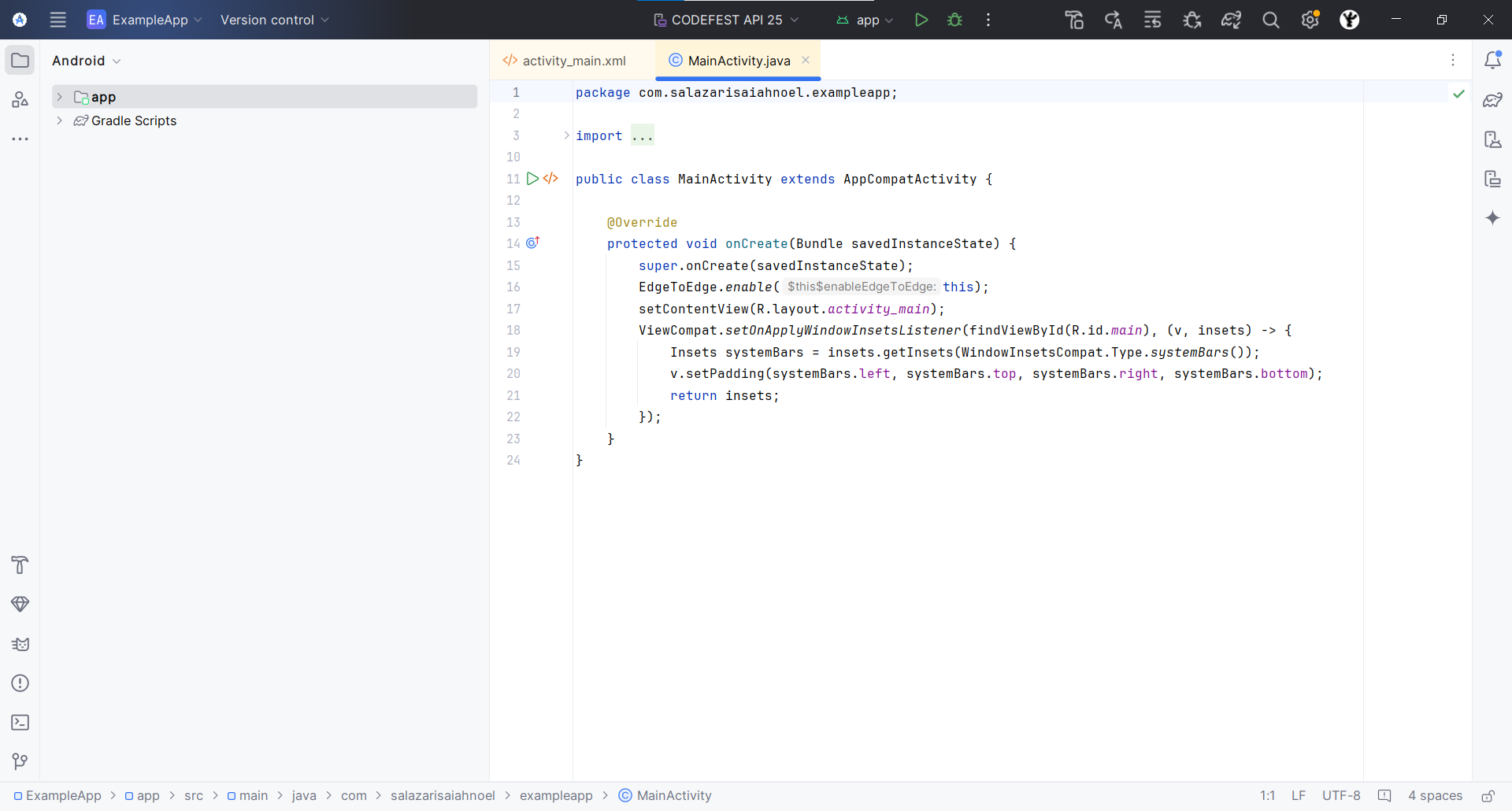 Android Studio IDE Final Look