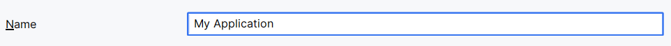 Android Studio Project Name